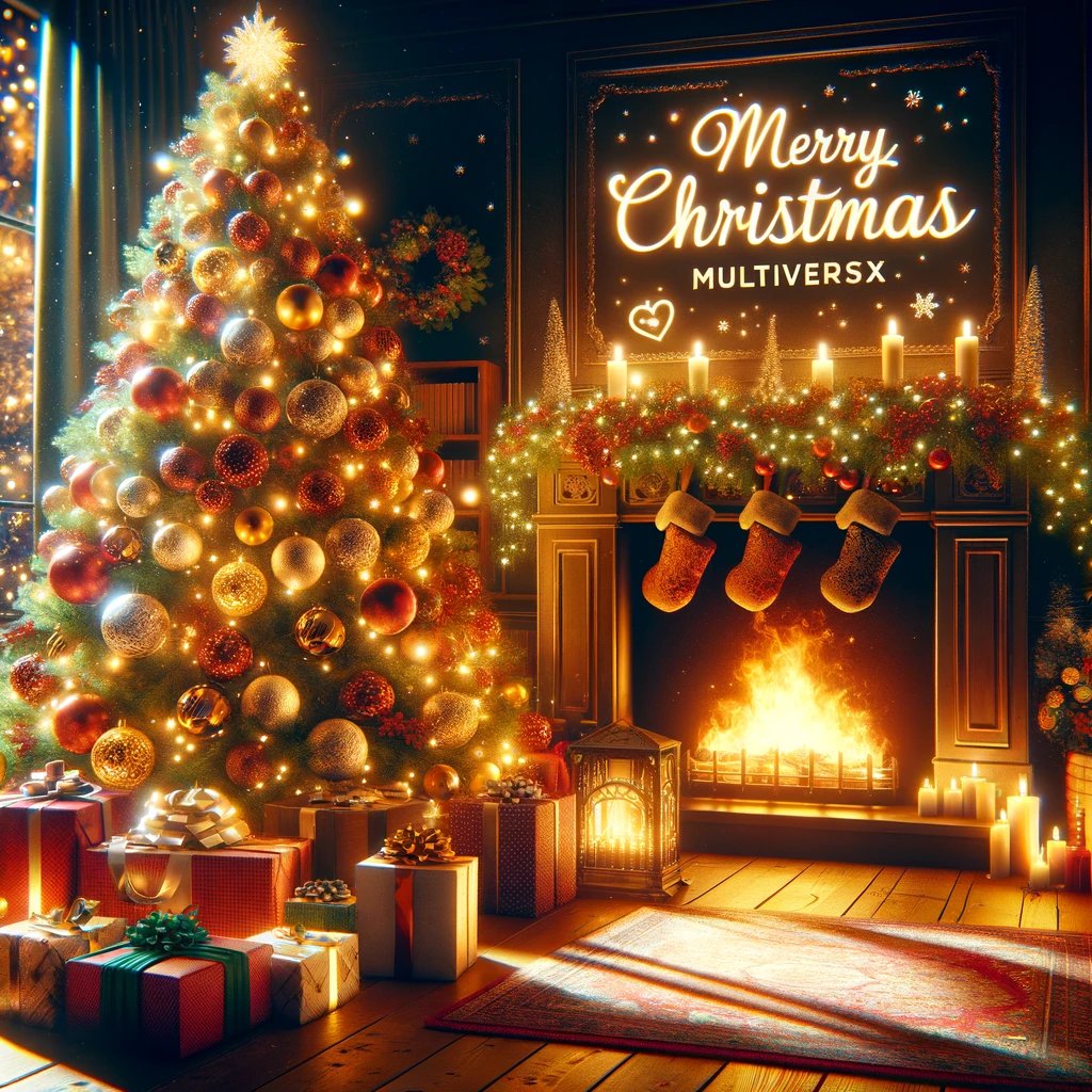 merry christmas, friends and builders all over the world!💓🎄

ecosystem shifting gear,  #MultiversX acceleration all the way.