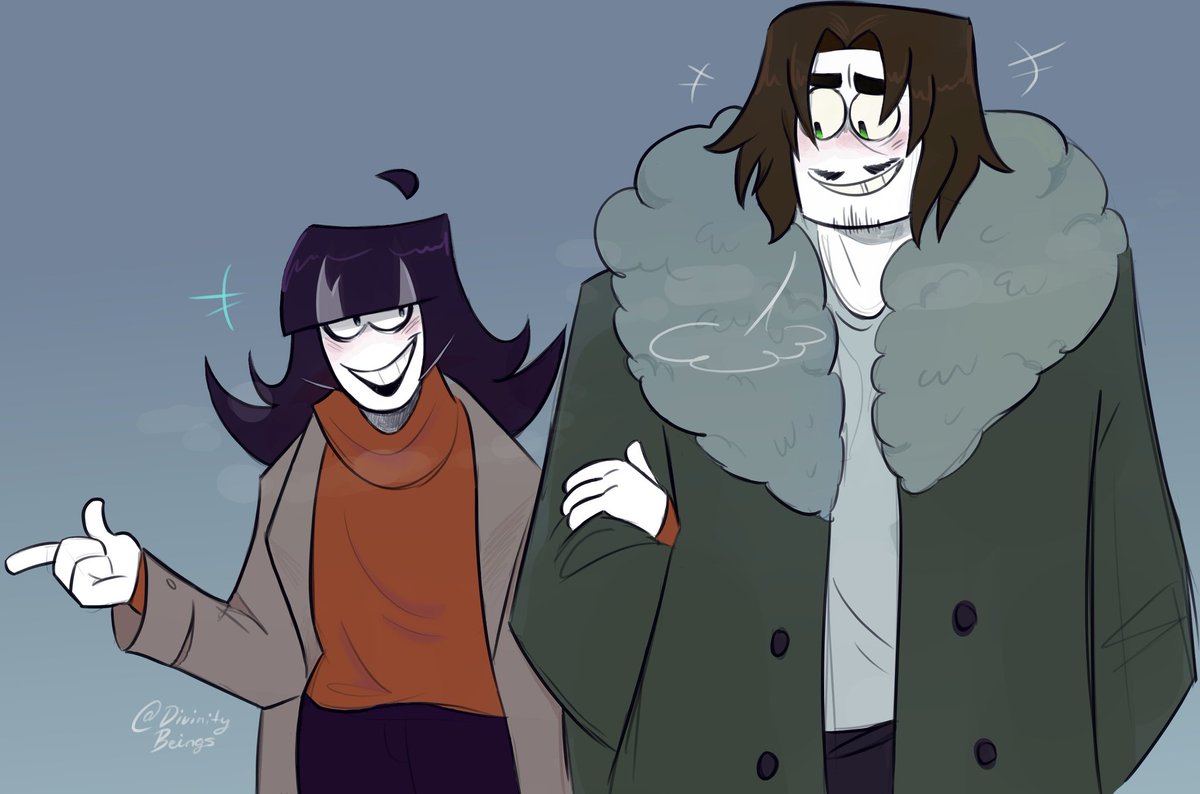 666melvin666's tweet photo. OC X CANON CHECKPOINT!! SHOW YOUR OC AND WHO YOU SHIP THEM WITH

#2maniacsinlove 
Art by 
@/DivinityBeings 
@/MurderChonk https://t.co/rr5JMM2Ftv