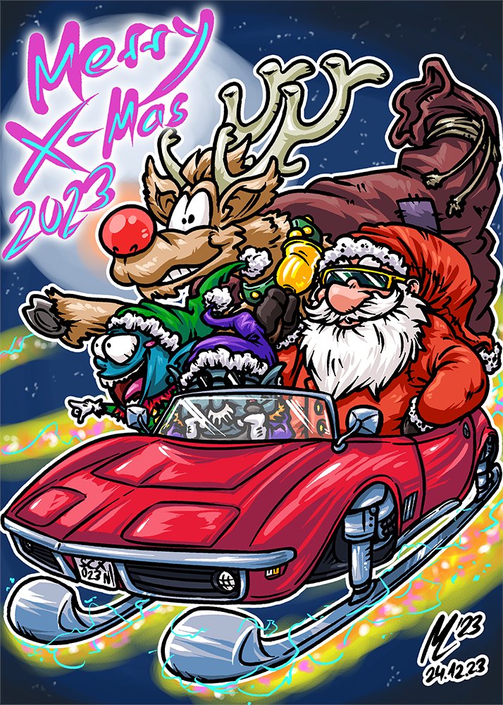 Hohoho! Hallo alle miteinander! Ich wünsche euch ein frohes Weihnachtsfest und hoffentlich eine paar smöglichst Stressfreie Weihnachtsfeiertage zusammen mit euren Liebsten! :) Zum gegebenen Anlass ein kleines Weihnachtsbild! :D
