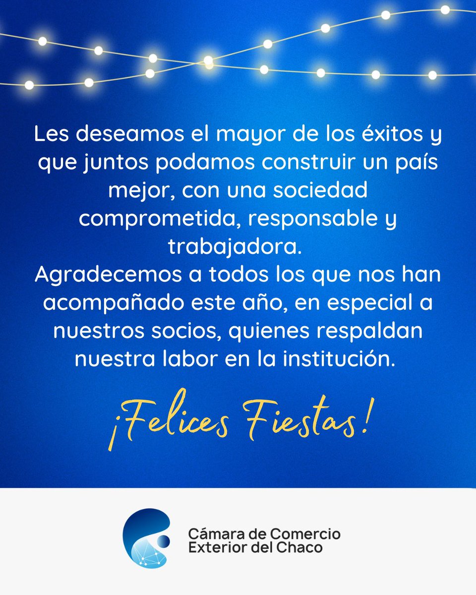 COMEXCHACO tweet media