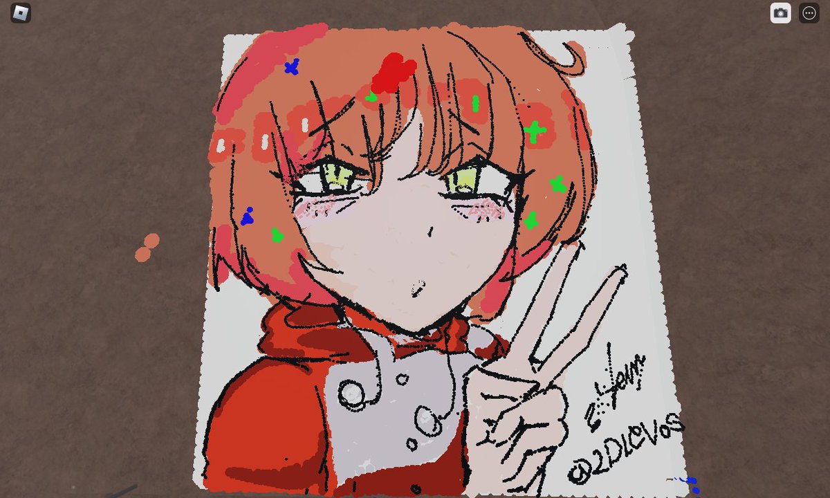 2DLEV0's tweet photo. Random draws un roblox haha https://t.co/7axMt4l4jx