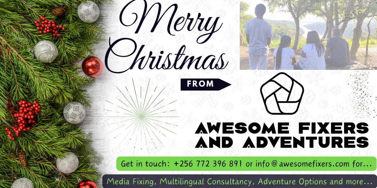 AwesomeFixers's tweet photo. Merry Christmas! Joyeux Noël ! https://t.co/qF46QsA7B2