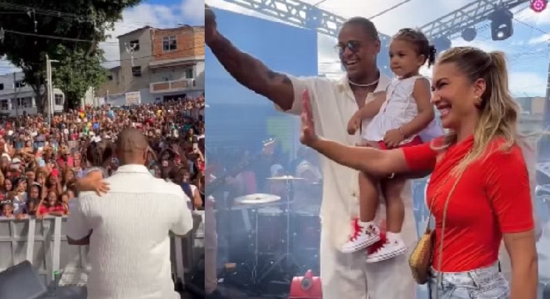 bnews_oficial's tweet photo. Com Liz no colo, Leo Santana faz show de graça no bairro em que foi criado #Liz #LeoSantana #LorenaImprota #Salvador
Leia mais: https://t.co/XVriu1mKMn https://t.co/qZTE68wv0a