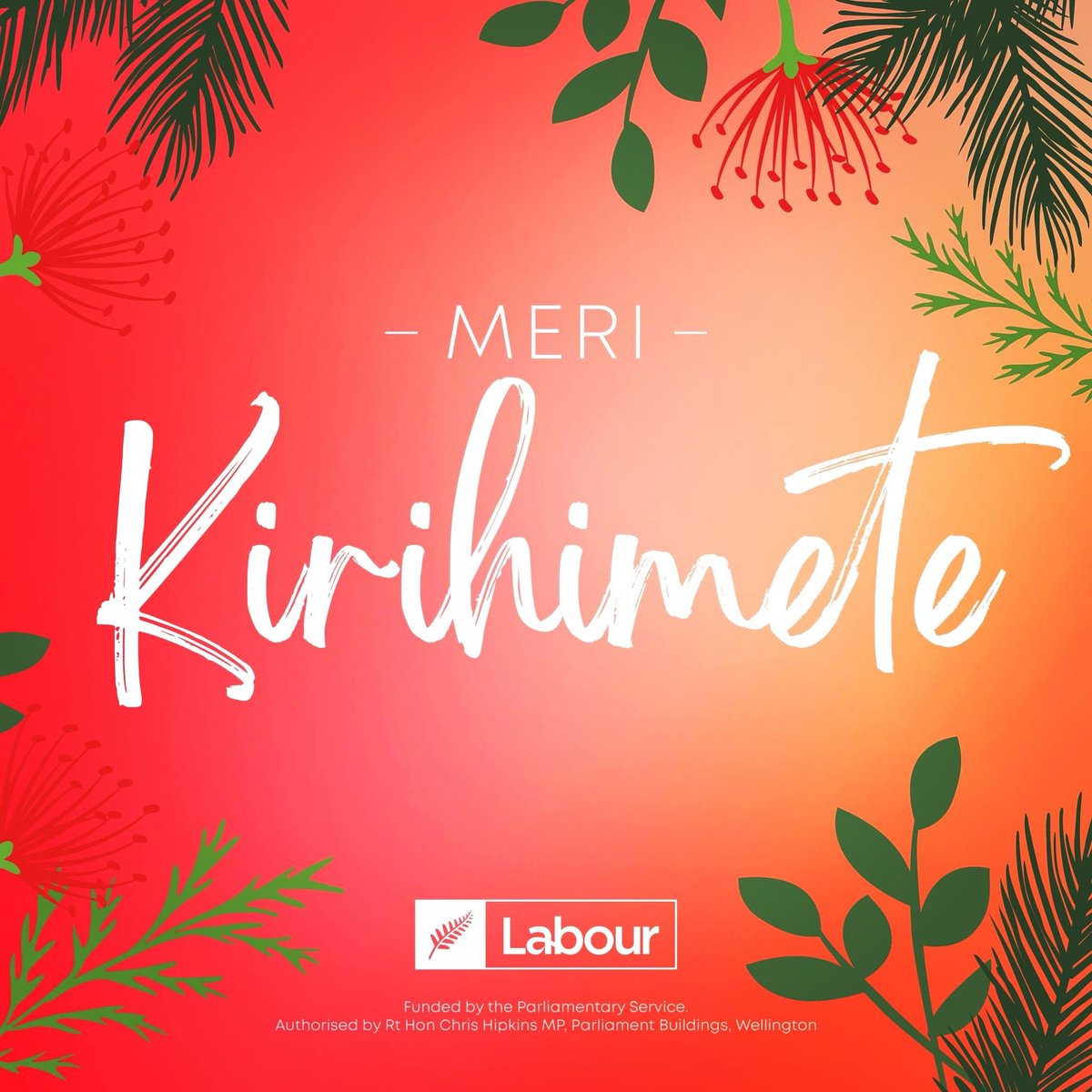 We mihi to everyone in our communities enjoying making today happen for our #whānau - esp our kids & #kaumātua - ensuring no one feels alone on Christmas Day. #ReconnectWithWhānau #RechargeWithFriends #KiaKahaTeReoMāori ❤️ #nzpol