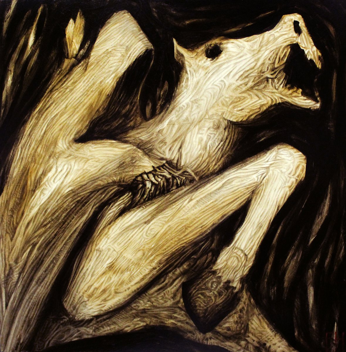 FrankHeiler's tweet photo. Happy Holidays

'Of Blackest Night'
Oil on Wood Panel
12" x 12"

Painting available here:
https://t.co/aejCDhwruG

#darkart #horseman #HorsemanOfTheApocalypse #fourhorsemenoftheapocalypse #fantasyart #darkfantasyart #darkfantasy #surrealism #darksurrealism #expressionist #artwork https://t.co/9Dyg4je9bG