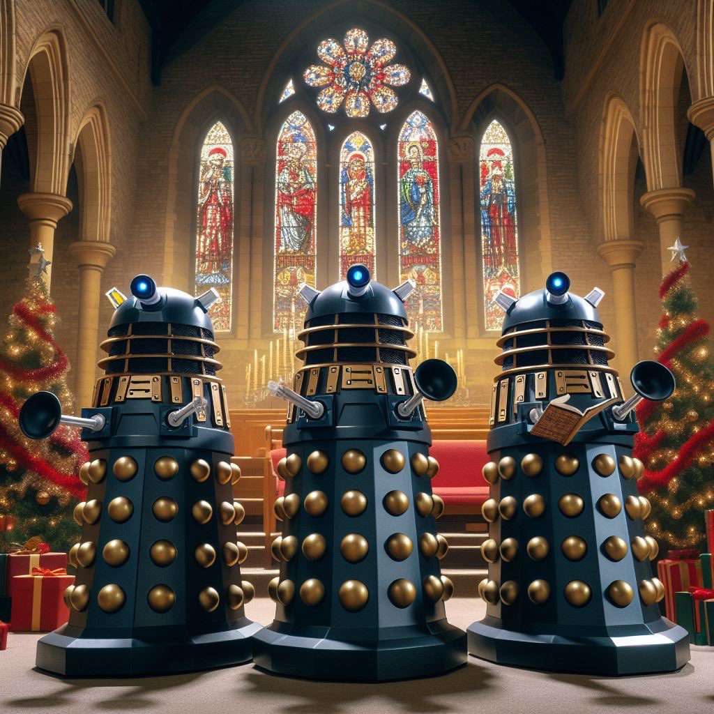 #carolsfromkings is a little different this year. #doctorwho