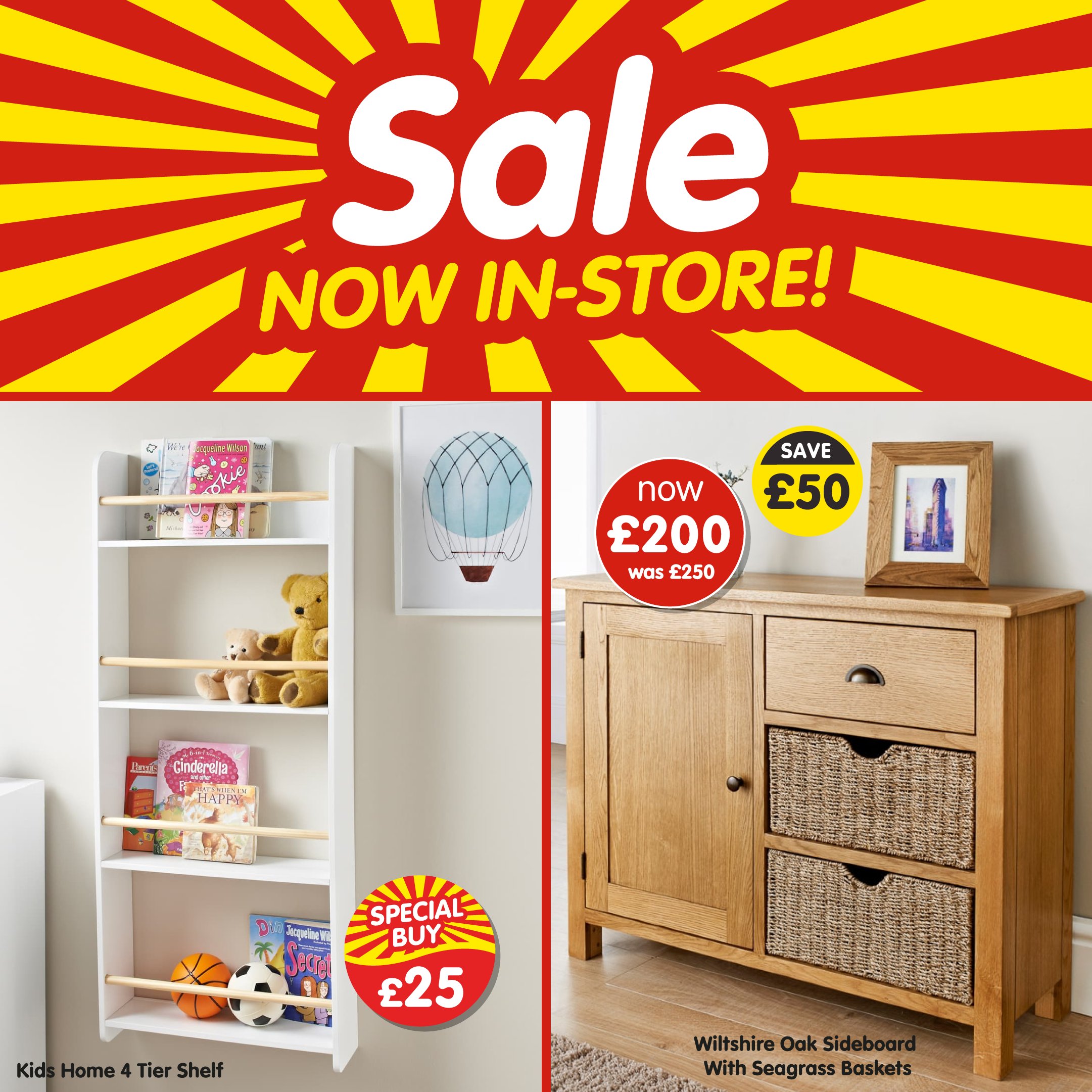 Oak sideboard b&m deals