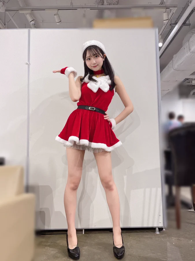 Asian girl Christmas costume