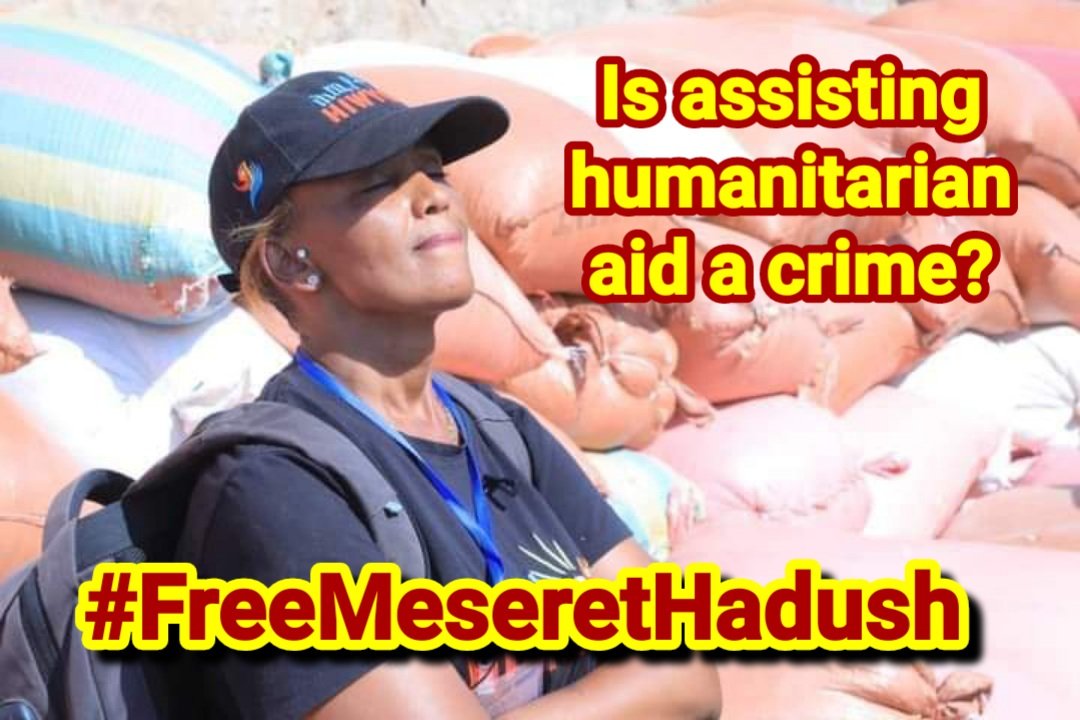 What a shameless and crime full country is Ethiopia?

<a href="/MeseretHadush/">ሕውየት</a>, a founder of #ሕውት, non-profit organisation established to support Tigrayan GBV survivors who are suffering due to lack of medication and food is under arrest by genocidal regime 🇪🇹. 

Surprisingly, during