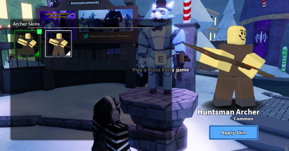 ChrispySoap's tweet photo. @YBhunter2 @paradoxum_games The Archer skin being a deluxe, is a crime. At least I got it out of the way for other deluxe skins. https://t.co/H28w79HZcR