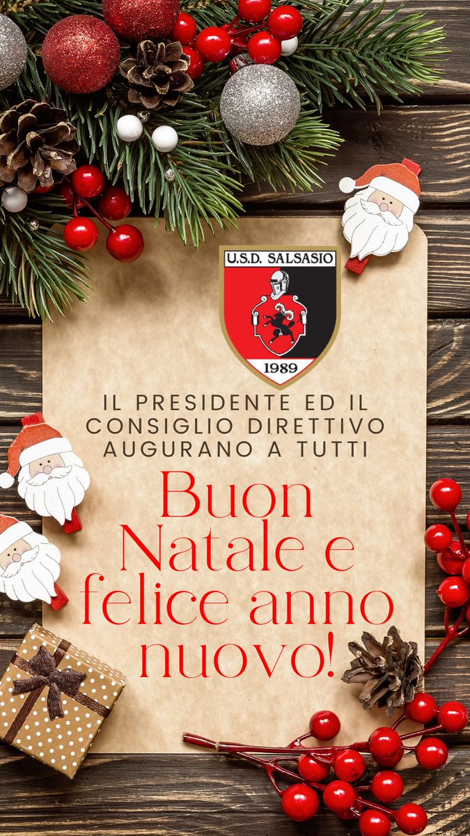 UsdSalsasio's tweet photo. Buone feste 🌟 🎄 🎅 https://t.co/CqN8UPgE4f