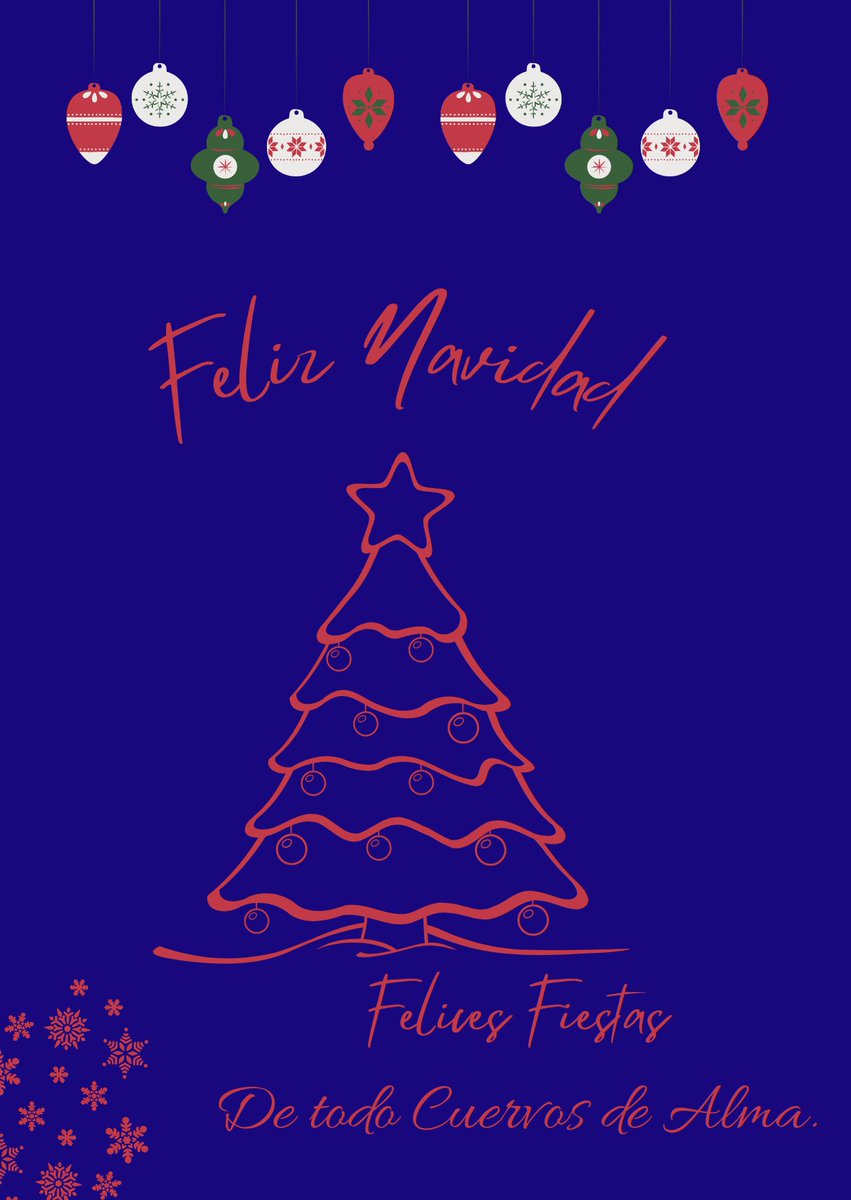 CuervosAlma's tweet photo. De parte del equipo de Cuervos de Alma les deseamos. 
#FelizNavidad 
#SanLorenzo 
#cuervosdealma 
#periodismopartidario https://t.co/vhFYoKYS9q