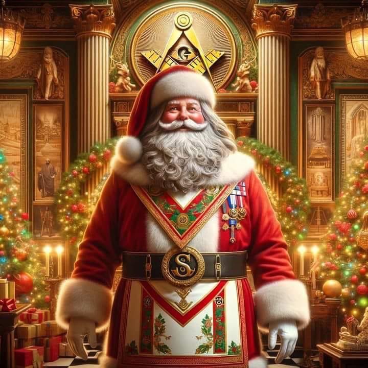 LiamsTemple's tweet photo. Well... of course SANTA is on the square 😉 https://t.co/q25j66aJMD