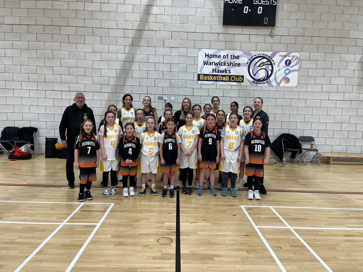 Redditchbball's tweet photo. Proud of our junior girls playing against @Warwickhawks on Thursday. First time Redditch has had a junior girls team in along time 👍 @bballengland https://t.co/NKEWhow0qr