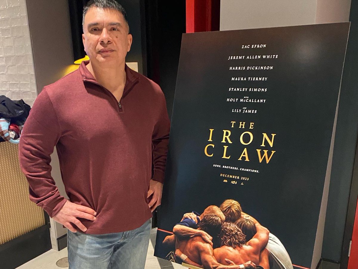 I hope people check out @A24 new release #TheIronClaw I had fun reminiscing on my memories of Texas wrestling and The Von Erich family. Here is an article I wrote for Hola Iowa on the movie. holaamericanews.com/hola-america-w…