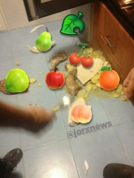 jorxnews's tweet photo. nos hemos quedado sin cena en animal crossing https://t.co/CtopVE2zBQ