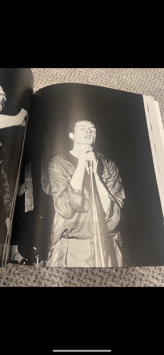 JamesSloper1976's tweet photo. Just looking through this beauty of a book…you @KCMANC are a genius with a  📷 can only imagine the stories you have,Ian must have been the perfect muse #joydivision #iancurtis https://t.co/hKC3NTfp1i