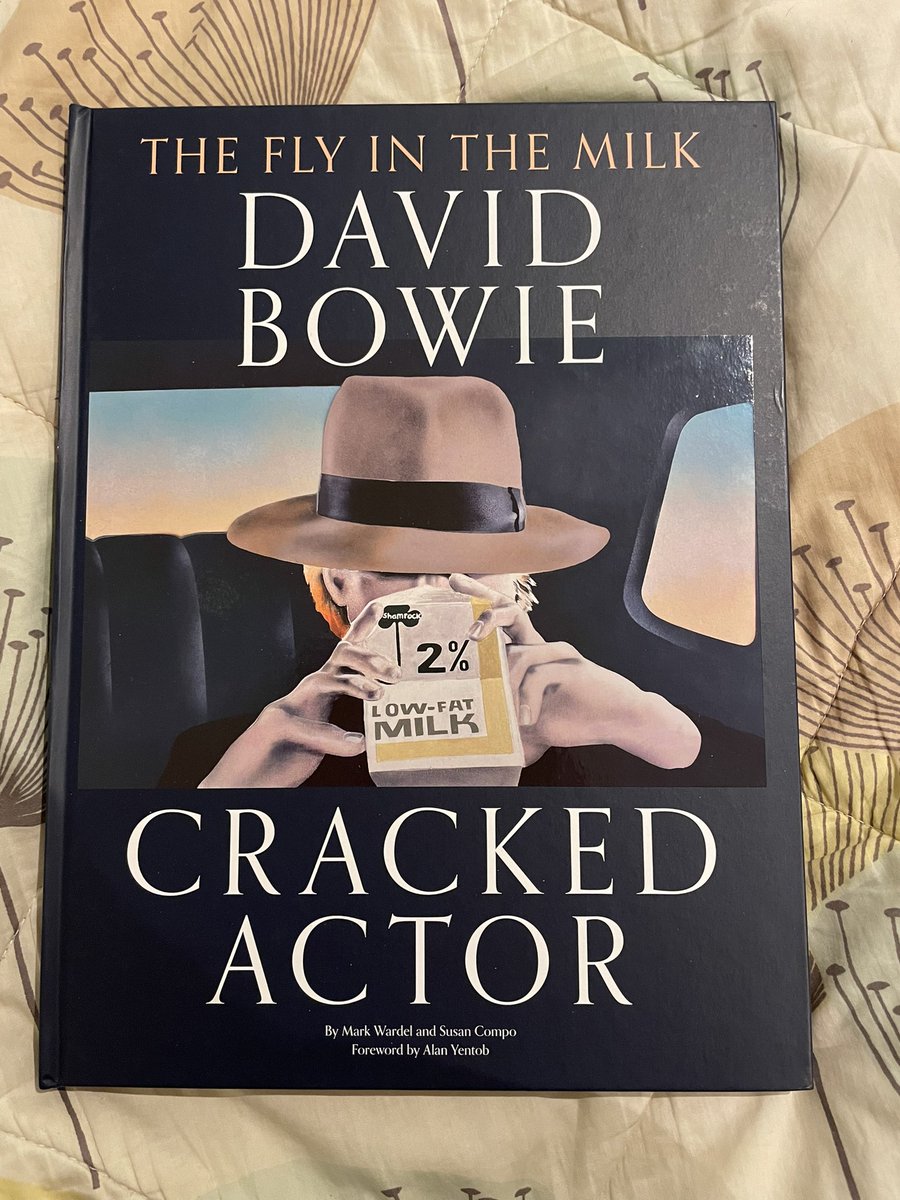 This isn’t a Christmas present, just a present at Christmas.

Have been waiting for a quiet moment to open this & with the kids in bed, it’s time.

Heading to bed with a mince pie & a glass of milk. No fly, obviously…

Peaceful wishes to all…⚡️

#CrackedActor
#Bowie