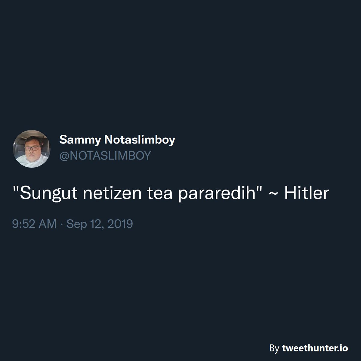 TweetHunterIO's tweet photo. @riandattebayo @NOTASLIMBOY Here’s your screenshot. Want to grow on 𝕏? Check out https://t.co/g68yBgxFbT. https://t.co/5EADpZWGx0