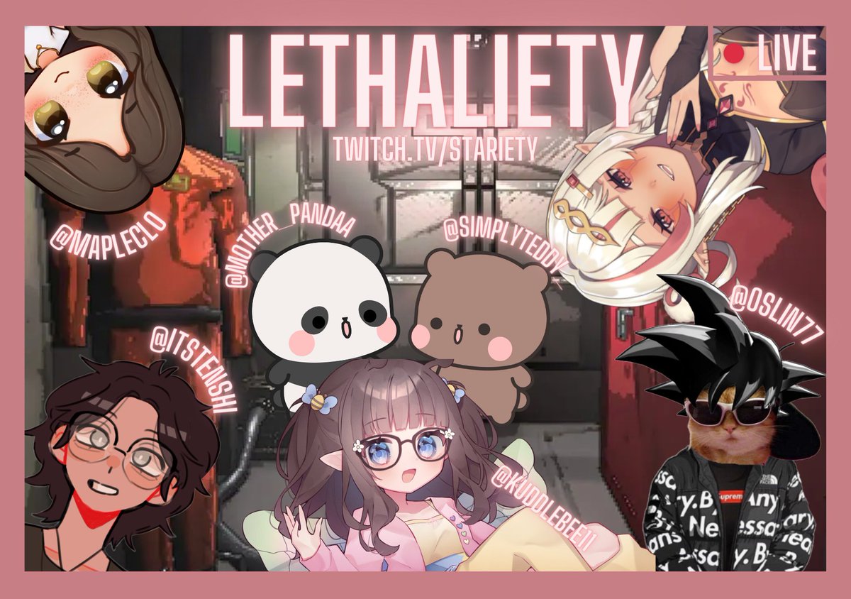 stariety's tweet photo. 🔴LIVE🔴

XMASiety Marathon Day 3: #lethalcompany 

COME HANG WITH THE HOLIDAY GANG! 

⭐🚀 

https://t.co/ZJDR31PJlx 

#stariety #lethaliety #beeiety #vtubers #VTuberUprising https://t.co/ell6O0MUB0