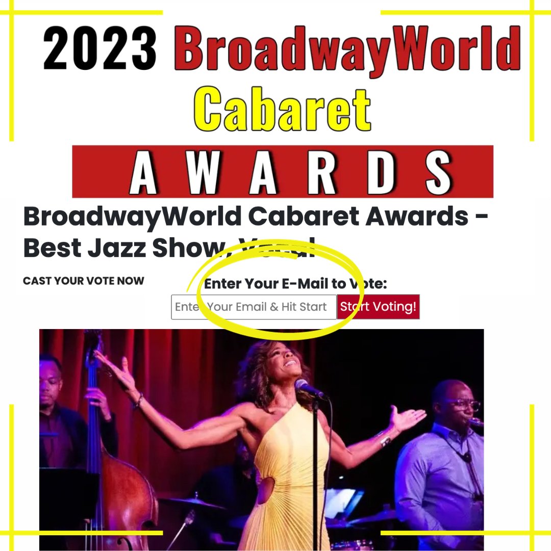 Need something to do while all is cooking? Head over to <a href="/BroadwayWorld/">BroadwayWorld</a> &amp; vote for "Best Jazz Show, Vocal" in the 2023 BroadwayWorld Cabaret Awards for my shows at @BirdlandJazzClub and <a href="/54Below/">54 Below</a> in NYC. Don't know a category? Skip to the next 1: tinyurl.com/bww-NH23 🙏🏾