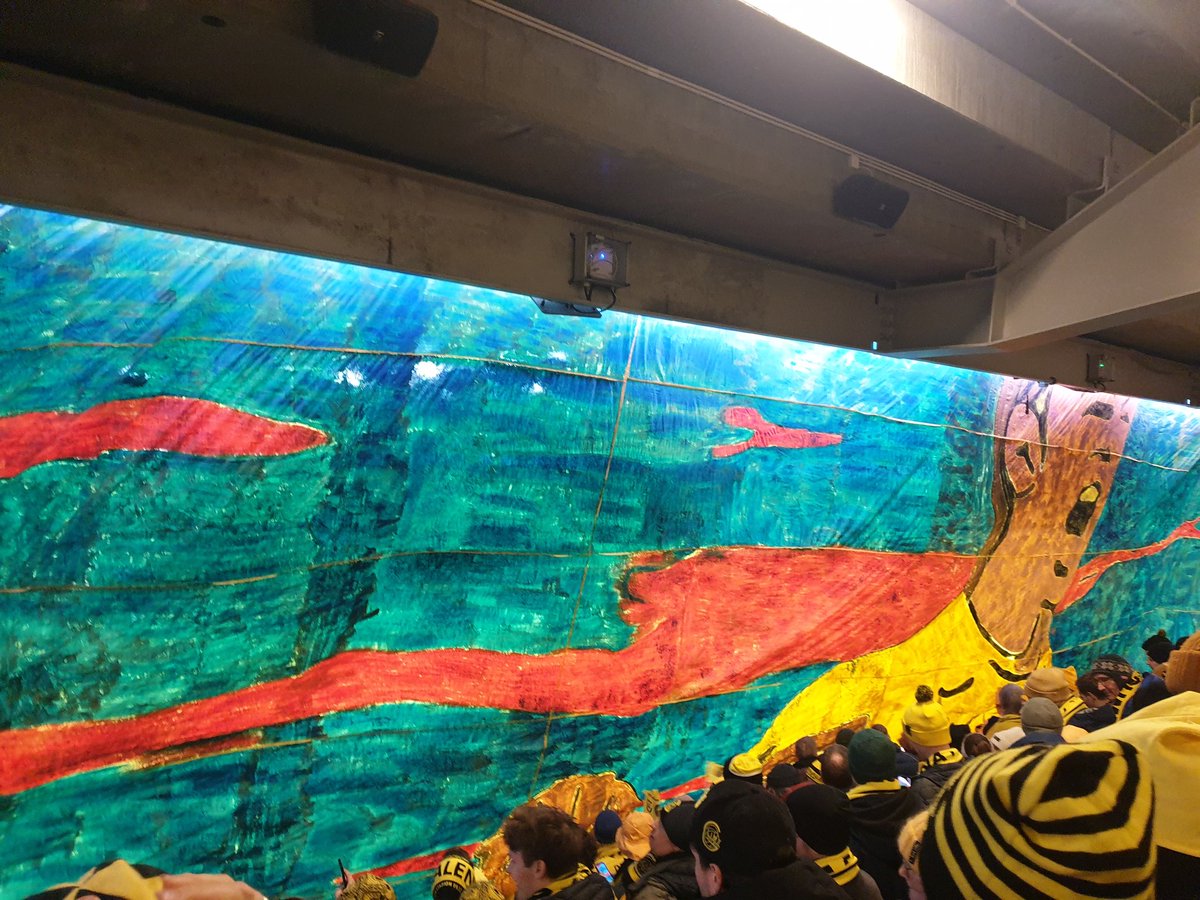 Baksiden av cupfinaletifoen. Årets siste dugnad gjennomføres ila romjula. Vi gleder oss til 2024.