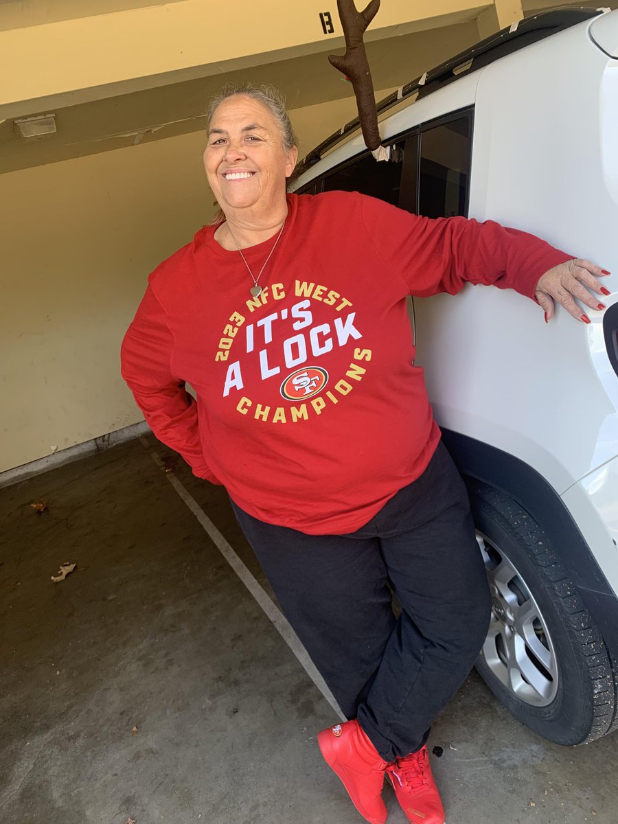 49erLover707's tweet photo. Got mine ❤️💛❤️💛 Do you? 
@49ers  Let's Gooooooooooo all the way! #AllGasNoBrakes #FYT #NINERSSSSSS #RedAndGold https://t.co/65I1oCi70G