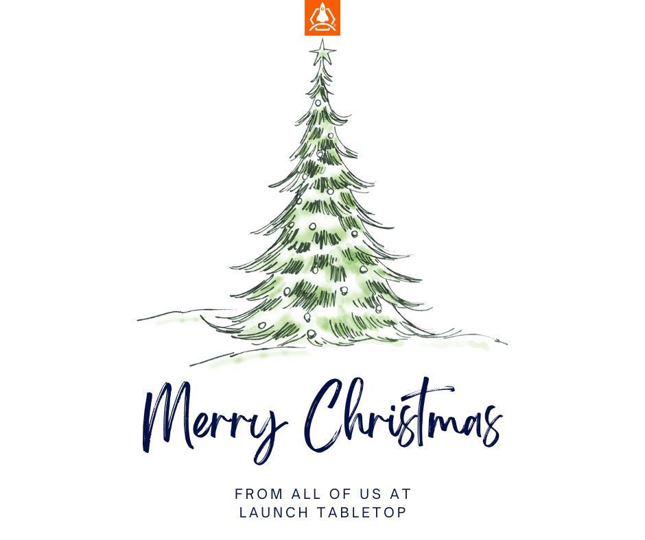 Merry Christmas from all of us here at Launch Tabletop! We hope you're having a superb festive season, and look forward to sharing more special gaming moments with you in 2024! #tabletopgames #boardgames #gamedev