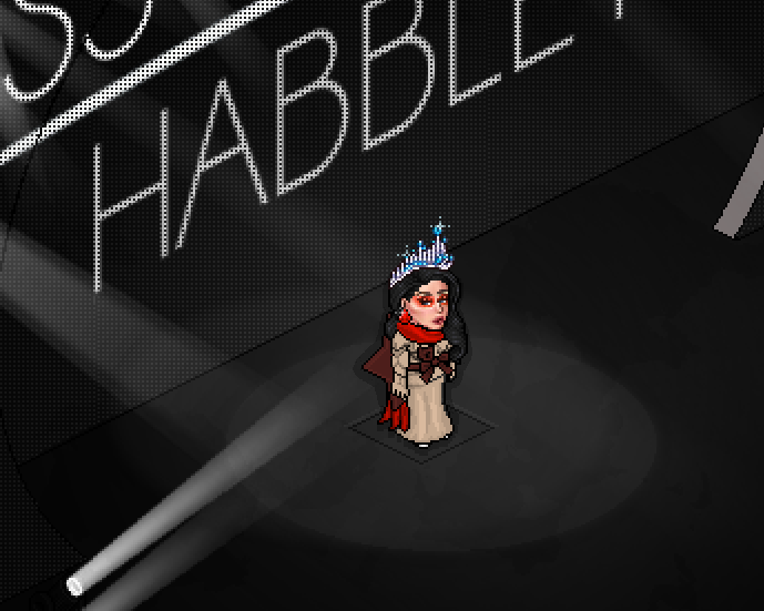 Há uma semana, vivi um dos momentos mais incríveis e emocionantes da minha vida ao ser coroada como a Miss Universo Habblet 2023! 👑