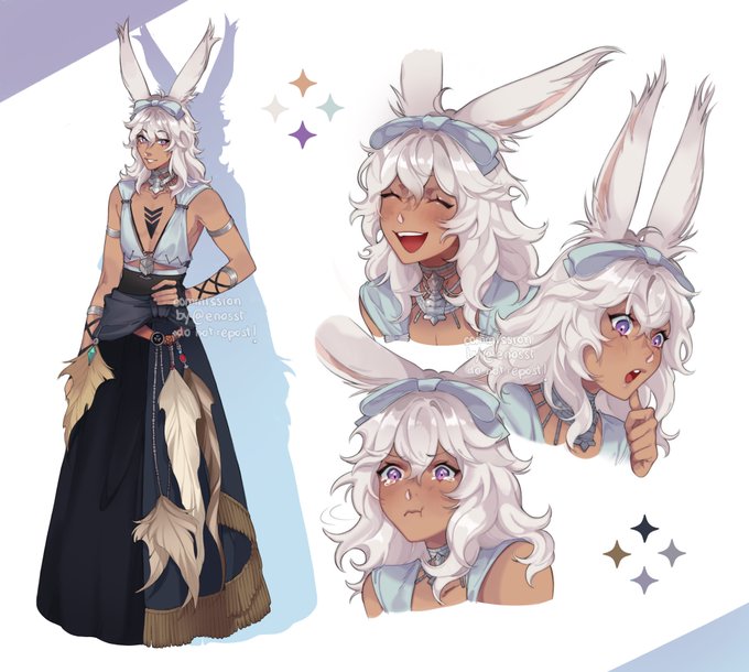 character sheet commission for felicommissions!!  