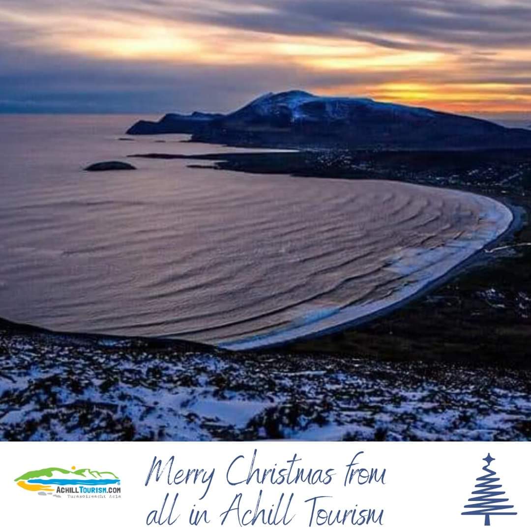🎄✨ Merry Christmas to all our friends and followers from all at Achill Tourism! 🌟 May your day be filled with joy, laughter, and the warmth of loved ones. ✨❤️ Thank you for being part of our Amazing Achill journey. Nollaig shona dhuit🎅🏻🥂 

#Achill #wildmayo #AchillIsland