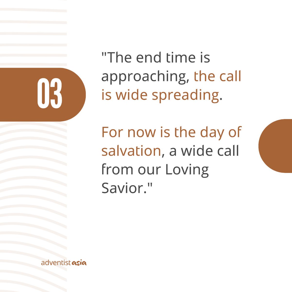 adventistasia's tweet photo. Do you notice someone's stirring in your #heart, asking you to open it for something greater than you can imagine? These last days would be so troublesome since they would be the last days of everything that exists here on earth. #Thread #Weeklylesson https://t.co/tLtx0fSc8D