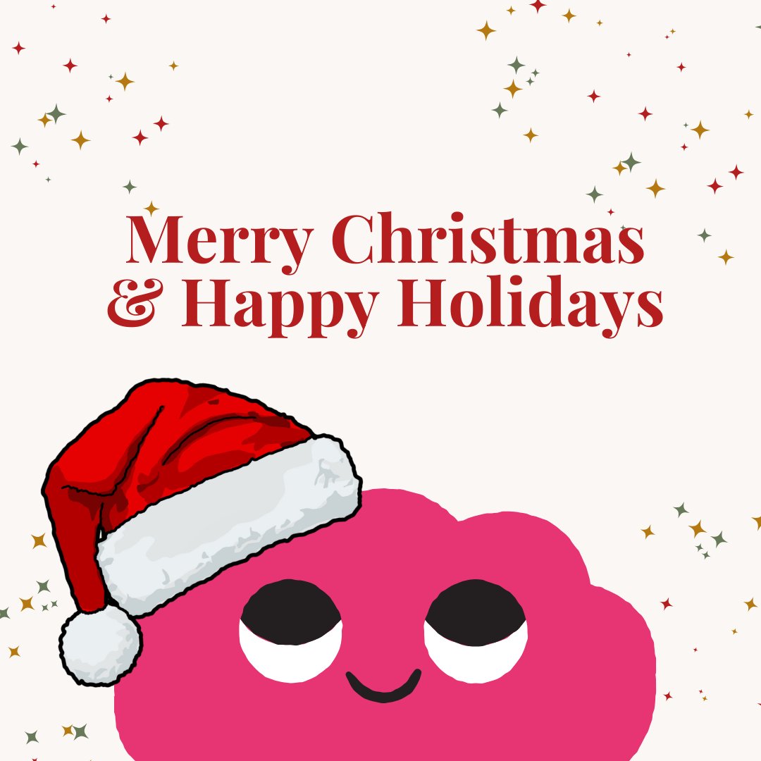 NoBrainTheSame's tweet photo. MERRY CHRISTMAS AND HAPPY HOLIDAYS from the Differently Brained team! 🧠 https://t.co/8l4ePRtGzZ