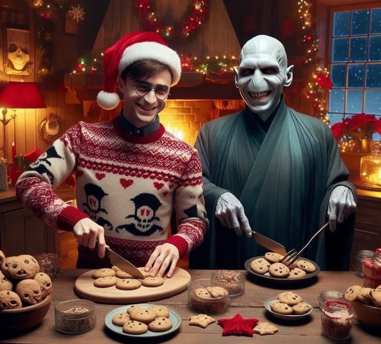 Esta noche compartiendo la mesa de navidad con tu tío K #Navidad2023