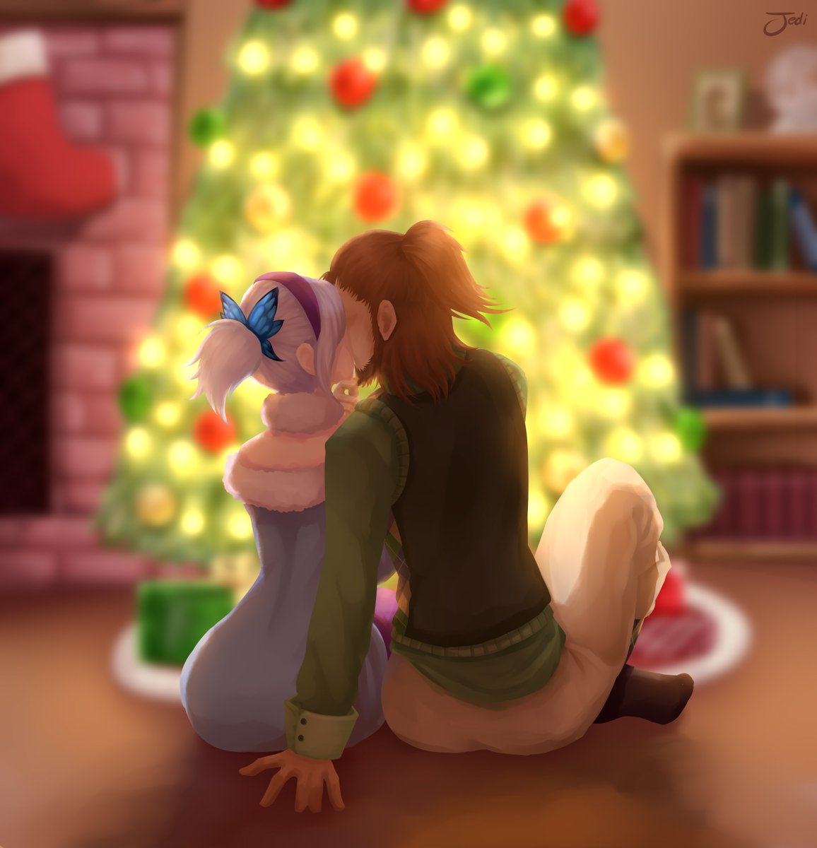 Jedimessy's tweet photo. Merry Crystmas @tumbling_rox !! I was your secret santa for #bravelysanta2023!! Here's a little kissy kissy smoochy smoochy Adelvis for you :3 I hope you have the bestest of holidays 😊😊😊🎄✨️✨️
@BravelySanta https://t.co/0t6liAJ2iy