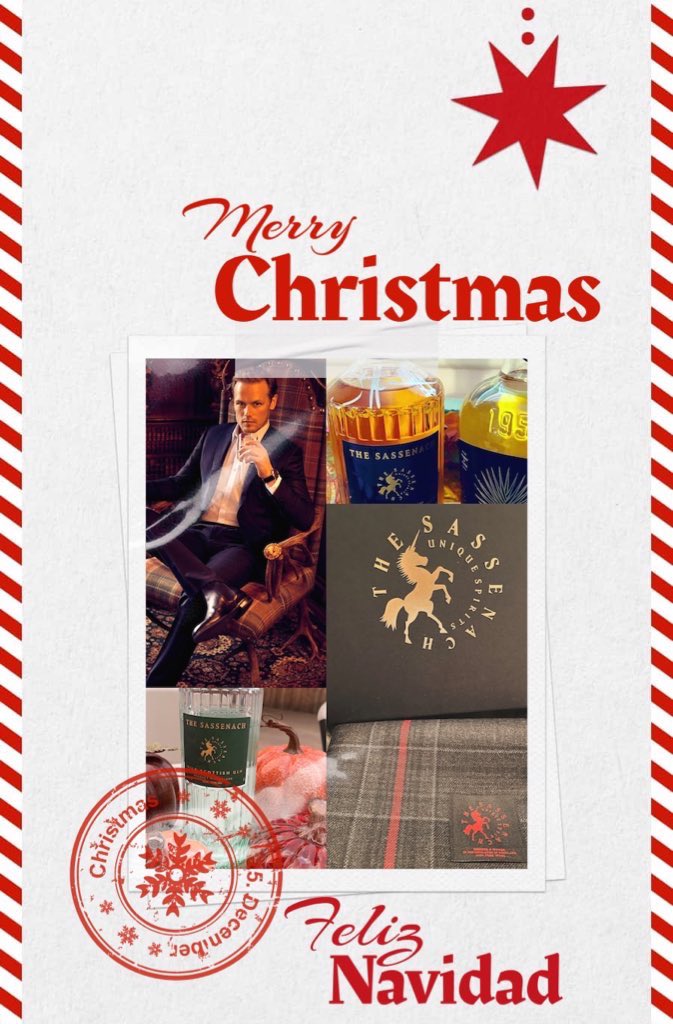 @SassenachSpirit @SamHeughan Merry Christmas🎄💚 thank you #SassenachSpirits, @SamHeughan, @RealAlexNorouzi, @GreatGlenCo for all the amazing products and fun! Can’t wait for what’s next😊