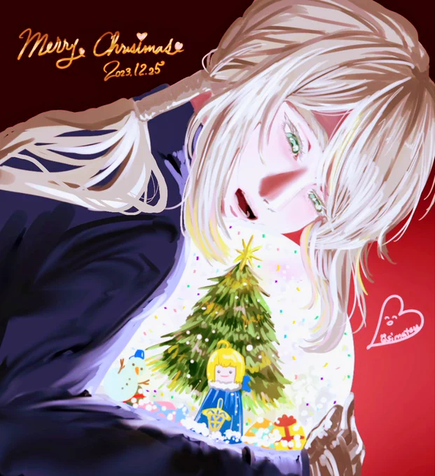 Merry Christmas王さまのスノードーム 
