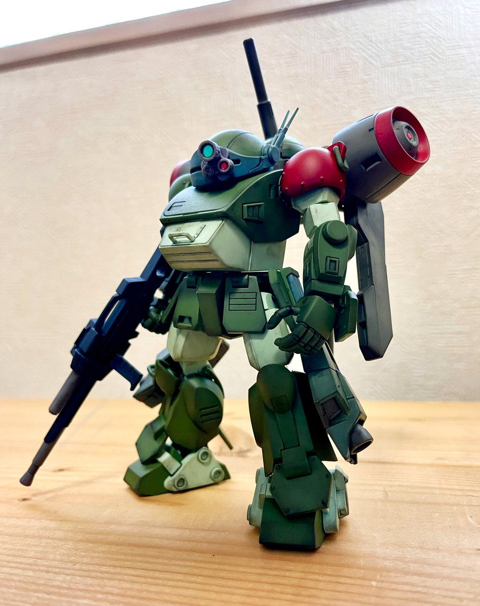 urupapa54's tweet photo. #クリスマスなので赤と緑の写真を貼れ

「スコープドッグ」×「デミバーニング」

#プラモ新作完成
#ボトムズ 
#スコープドッグ https://t.co/kxUVbwBzZD