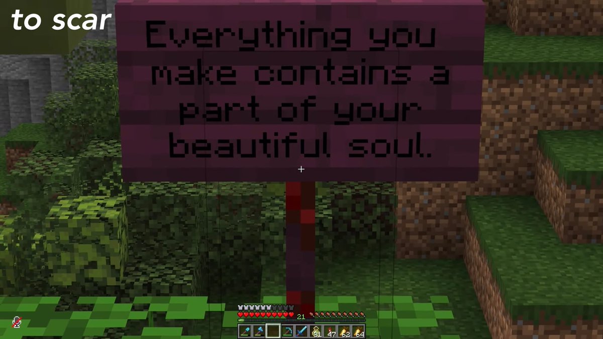 spark1eshiine's tweet photo. all of the signs grian left for some of the hermits! 🧵❤️ https://t.co/ecD4SuooQz
