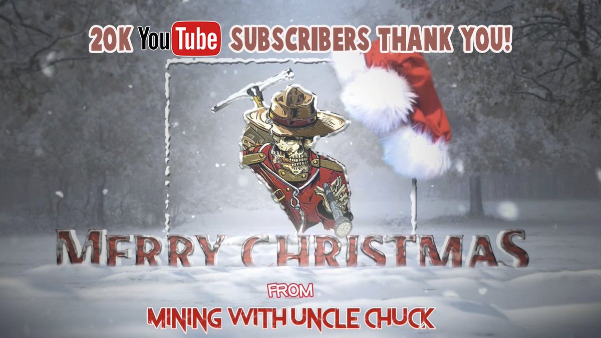 We Hit 20k <a href="/YouTube/">YouTube</a> SUBSCRIBERS! Happy Holidays! <a href="/IceRiverMiner/">ICERIVER</a> <a href="/IceRiverMiner/">ICERIVER</a> #Kaspa #BTC