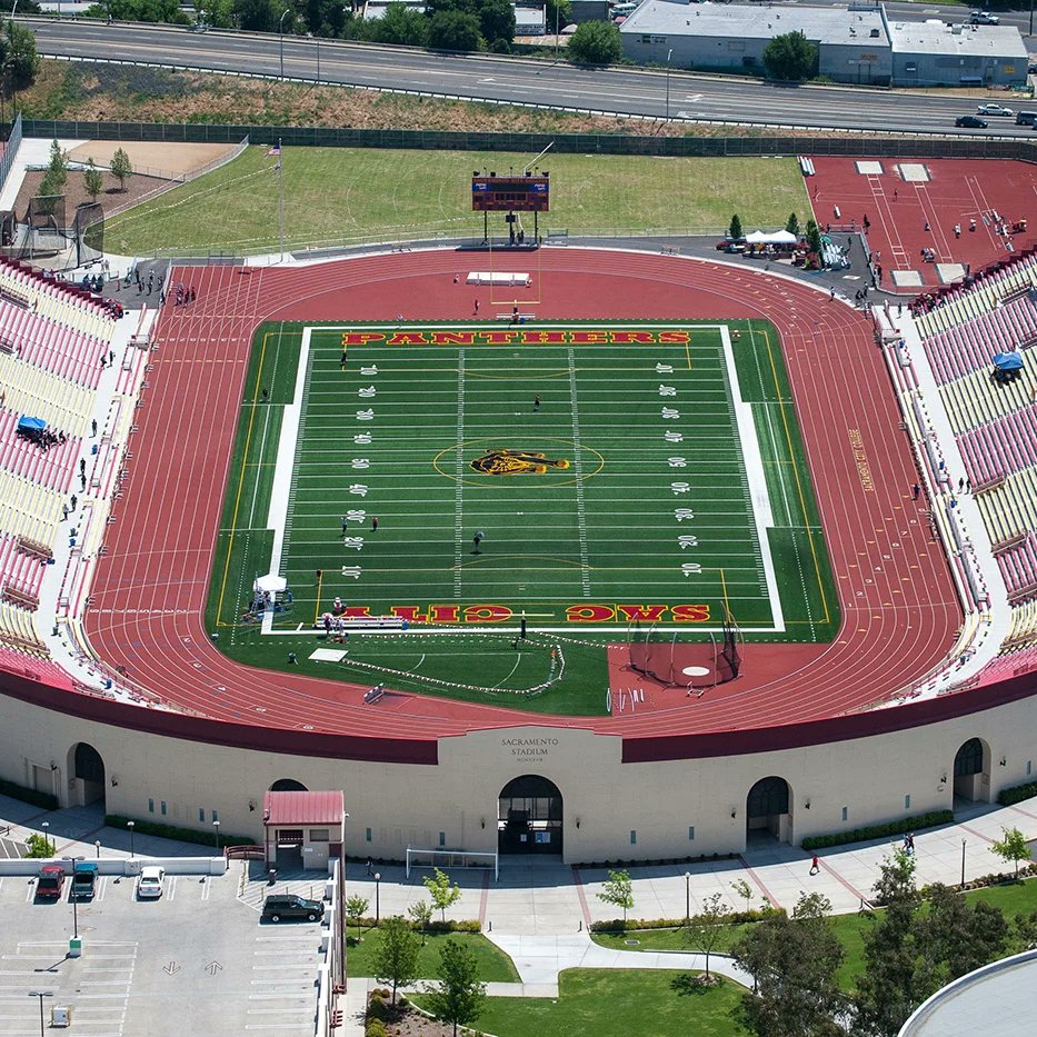 DreamAllStateCA's tweet photo. We're taking our @RecruitNationUS camp to a college campus in 2024. 
college prospect showcase Norcal regional will take place at Sac City College. Home of @SacCityFB. Colleges will be in attendance, and top performers will be invited to the @dreambowlgame
https://t.co/mVkpJKrDR0 https://t.co/7eCk9urrtd