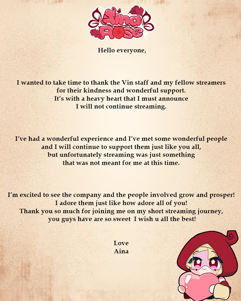 AinaRoseVT's tweet photo. Thank you everyone for a memorable journey wish everyone luck for 2024 ❤️🌹 https://t.co/Cx9MFiR1Hm