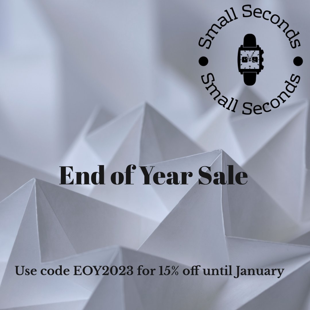 Get ready for the End of Year Sale! 🎉 Save 15% on watch bands and travel cases at our Watch Accessory Shop. Use code EOY2023 at checkout. Shop now at wix.to/viFeQK0 #EndOfYearSale #WatchAccessories