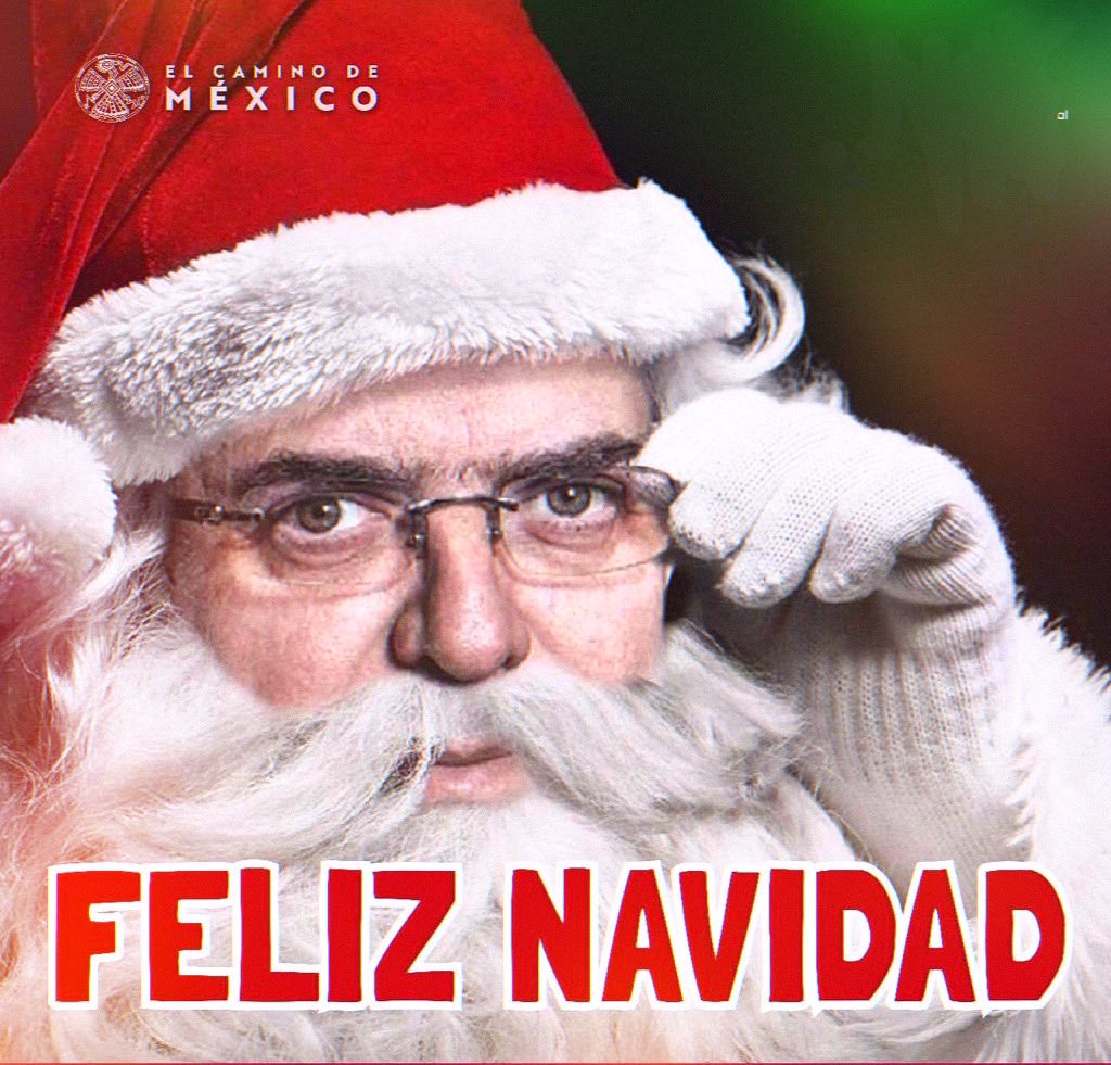 NotiCarnal's tweet photo. Hoy es #NocheBuena y mañana es #Navidad 🎄pásenla de maravilla en compañía de sus seres queridos 🪅🎉🎅🏼🎁
Recuerden que #MéxicoEstáDestinadoALaGrandeza 🇲🇽🤗 https://t.co/MDYiYwgpoj