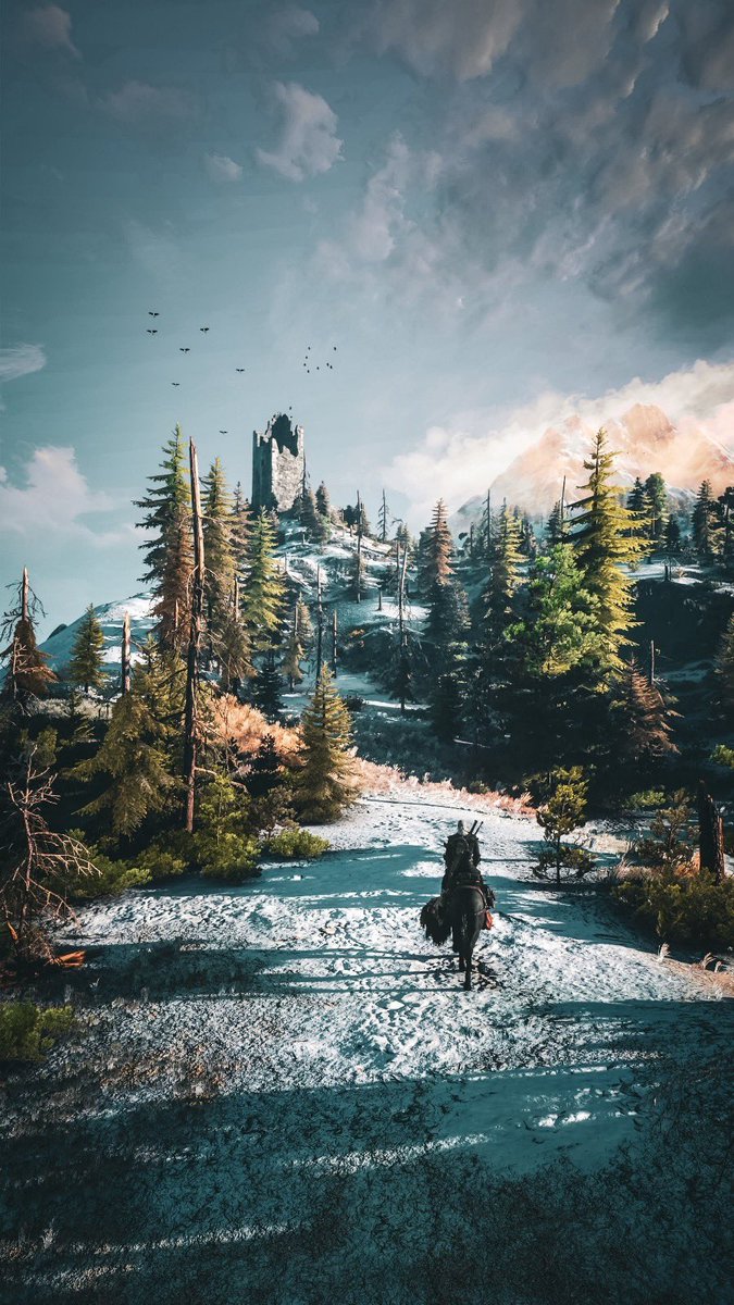 pixeljohnny7's tweet image. Dive into The Witcher 3: Wild Hunt, where you become Geralt of Rivia in an amazing story. Fight cool monsters, make important choices, and explore a huge world. It's like being in a movie, but you get to decide what happens! 🎮 #Witcher3 #EpicAdventure"