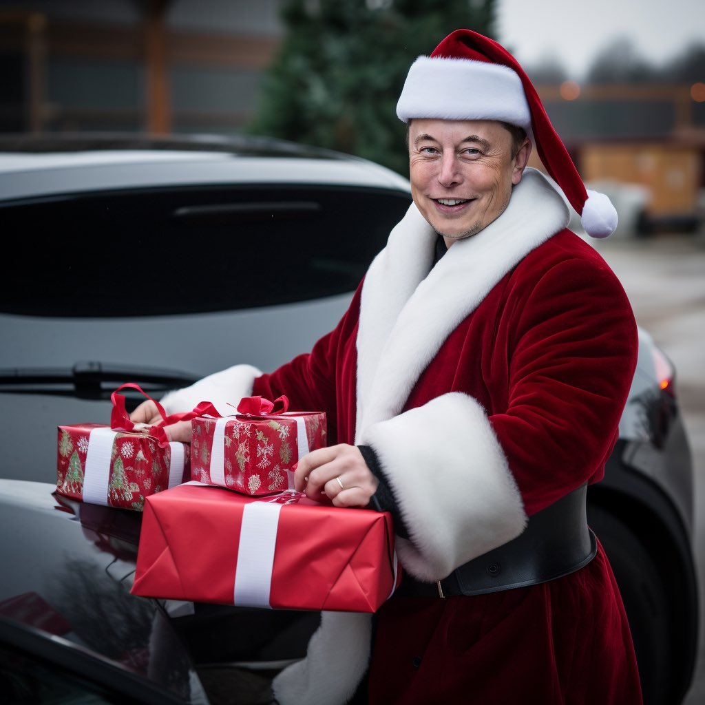 If you could ask for one present from me, Elon Musk, what would it be?