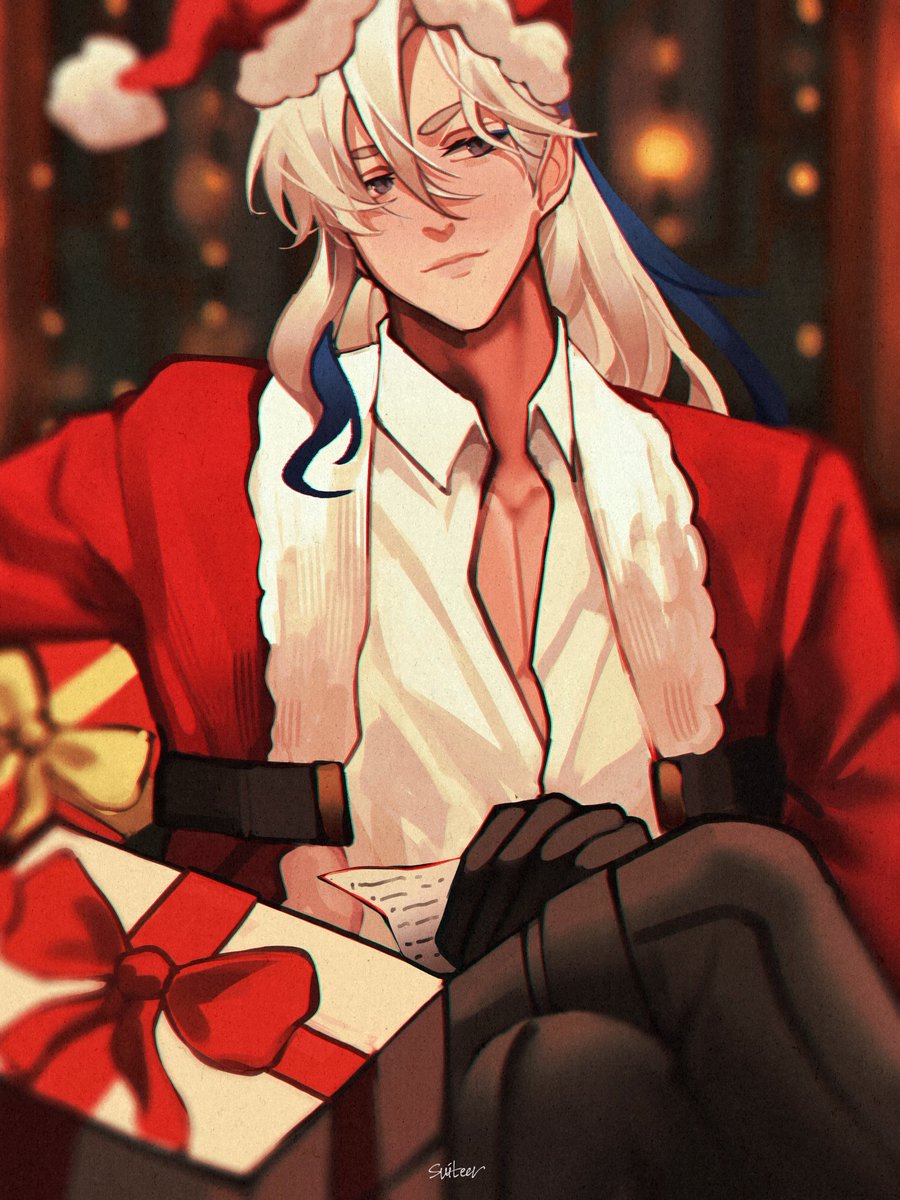 sviteer's tweet photo. Merry X-mas!🎄
#GenshinImpact #genshinfanart #hoyocreators #Neuvillette https://t.co/QtzVuW2CIs