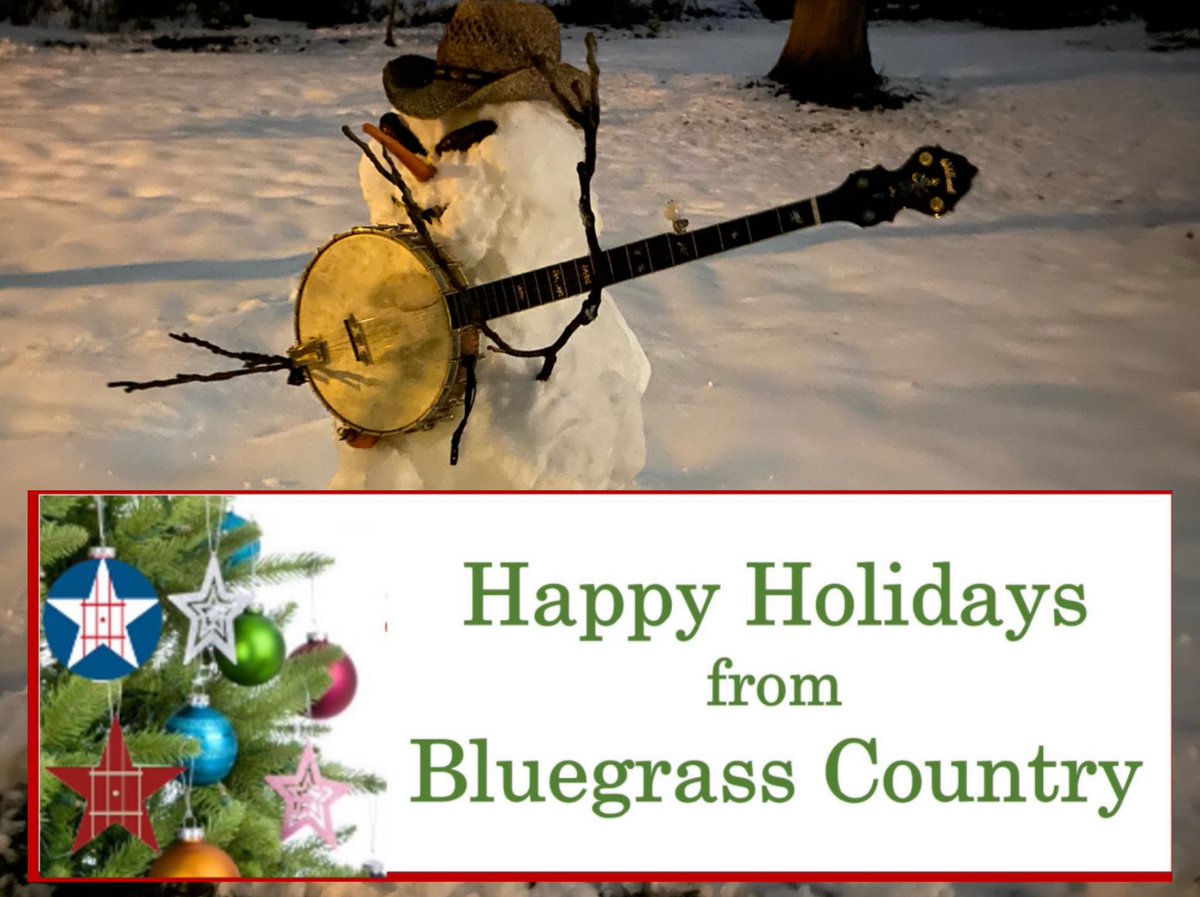 Merry Christmas and Happy New Year. From all of us at bluegrasscountry.org #merrychristmas