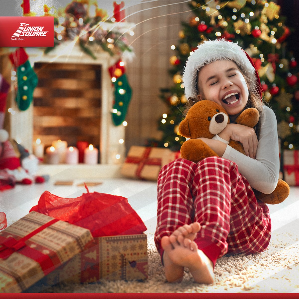 UnionSquareCU's tweet image. What’s your most favorite Christmas Eve memory? 
Share with us! 🎄🔥