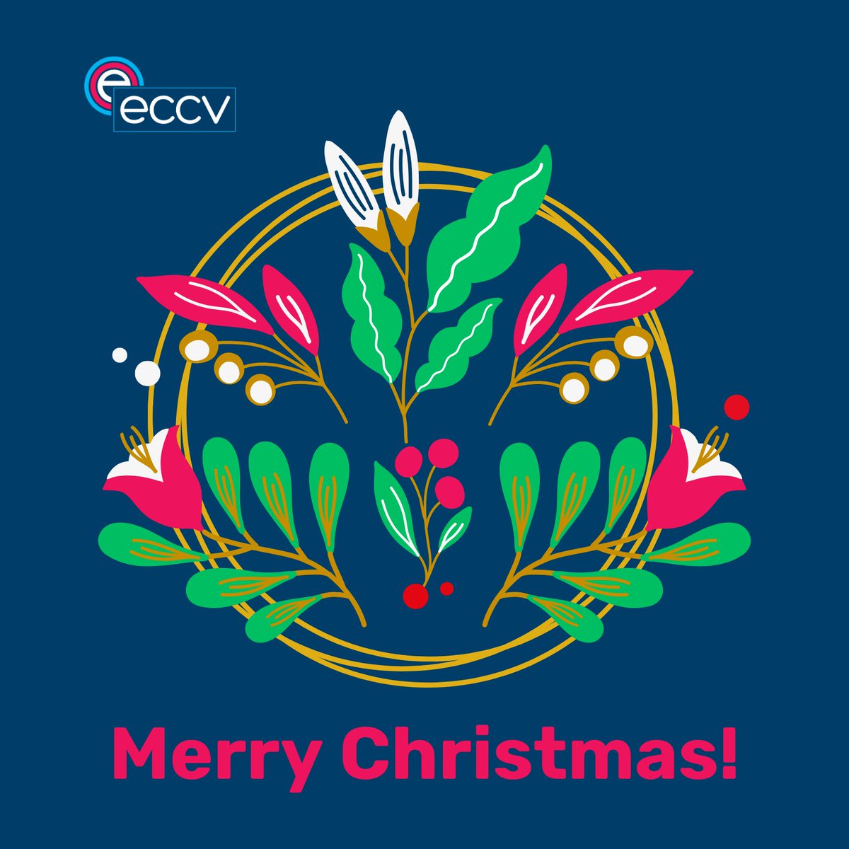 Merry Christmas to all who celebrate! ECCV wishes you and your loved ones a day filled with joy and laughter ❤️🌟🎄